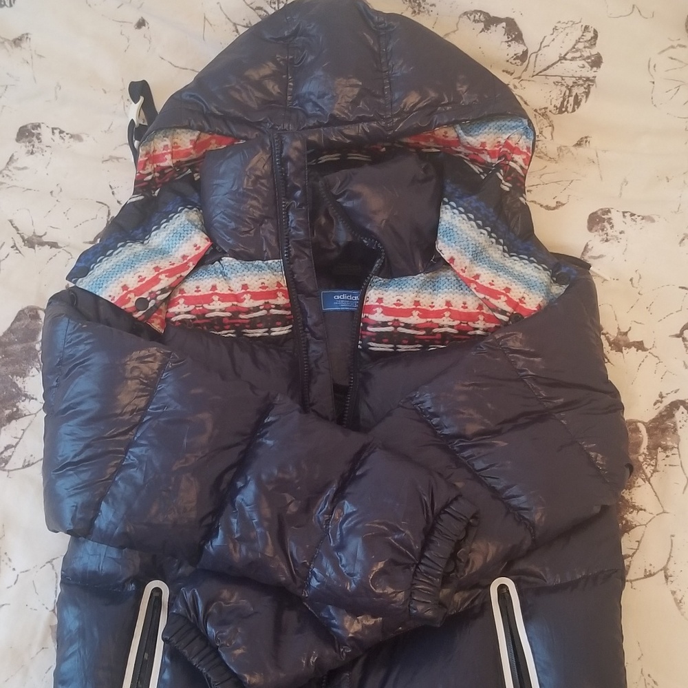 Adidas goose down ski puffer